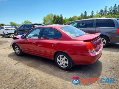 Drugie zdjęcie samochodu z przodu: 2005 HYUNDAI ELANTRA GLS VIN:KMHDN45D25U985581 - miniatura