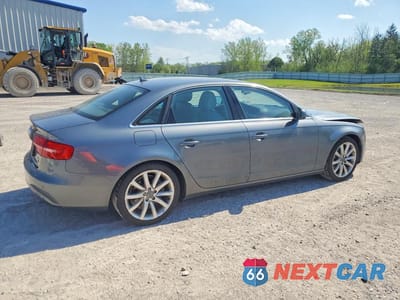 Trzecie zdjęcie samochodu z tyłu: 2013 AUDI A4 PREMIUM PLUS VIN:WAUFFAFL6DN010120 - miniatura