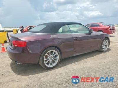 Trzecie zdjęcie samochodu z tyłu: 2014 AUDI A5 PREMIUM VIN:WAUAFAFH2EN011482 - miniatura