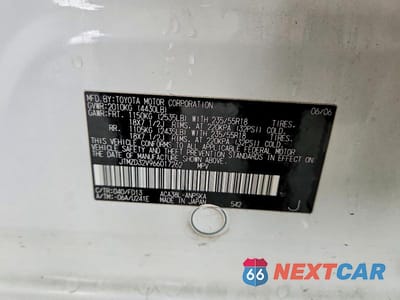 Zdjęcie 13 z 13 samochodu: 2006 TOYOTA RAV4 SPORT VIN:JTMZD32V966017262 - miniatura