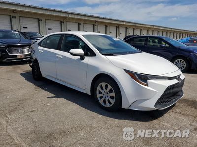Czwarte zdjęcie samochodu z boku: 2022 TOYOTA COROLLA LE VIN:5YFEPMAE0NP274248 - miniatura