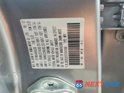 Zdjęcie 14 z 14 samochodu: 2007 HONDA CR-V EXL VIN:JHLRE38707C062859 - miniatura