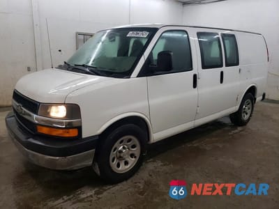 2014 CHEVROLET EXPRESS 1500 CARGO DELIVERY VAN 1GCSGAFX0E1140775 - główne zdjęcie licytacji z USA - miniatura