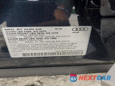 Zdjęcie 14 z 14 samochodu: 2020 AUDI Q5 PREMIUM PLUS VIN:WA1BNAFY9L2036995 - miniatura
