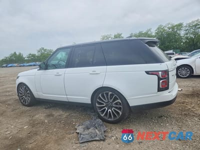 Drugie zdjęcie samochodu z przodu: 2018 LAND ROVER RANGE ROVER HSE VIN:SALGS2SV3JA506231 - miniatura