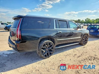 Trzecie zdjęcie samochodu z tyłu: 2015 CADILLAC ESCALADE ESV LUXURY VIN:1GYS4SKJ3FR651393 - miniatura