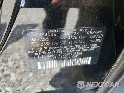 Zdjęcie 17 z 18 samochodu: 2025 HYUNDAI SONATA HYBRID LIMITED VIN:KMHL54JJ0SA126994 - miniatura