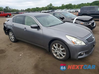 Czwarte zdjęcie samochodu z boku: 2011 INFINITI G37 SEDAN X VIN:JN1CV6AR1BM412179 - miniatura