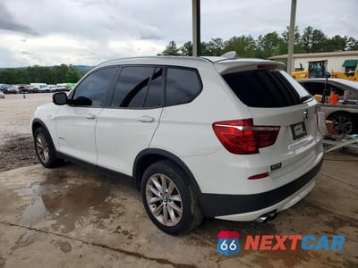 Drugie zdjęcie samochodu z przodu: 2013 BMW X3 XDRIVE28I VIN:5UXWX9C52D0A30447 - miniatura