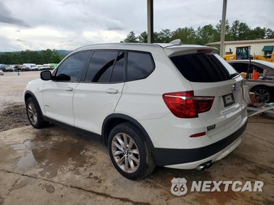 Drugie zdjęcie samochodu z przodu: 2013 BMW X3 XDRIVE28I VIN:5UXWX9C52D0A30447 - miniatura