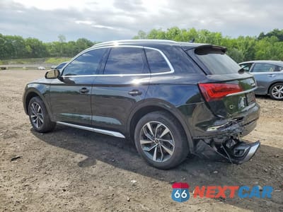 Drugie zdjęcie samochodu z przodu: 2023 AUDI Q5 PREMIUM PLUS 45 VIN:WA1EAAFY8P2001802 - miniatura