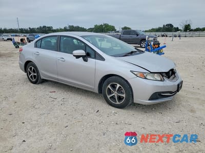 Czwarte zdjęcie samochodu z boku: 2015 HONDA CIVIC SE VIN:19XFB2F70FE012136 - miniatura