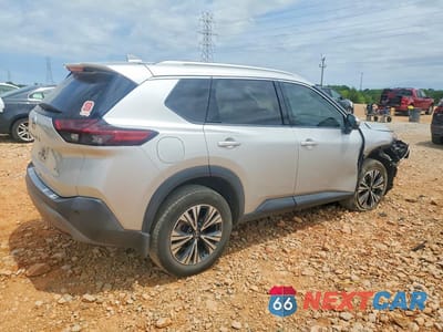 Trzecie zdjęcie samochodu z tyłu: 2021 NISSAN ROGUE SV VIN:5N1AT3BA3MC755324 - miniatura