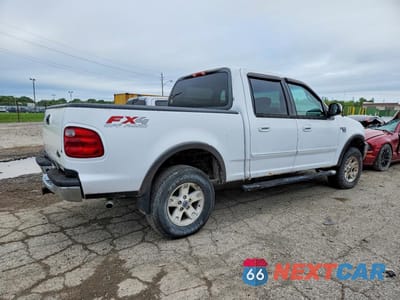 Trzecie zdjęcie samochodu z tyłu: 2002 FORD F150 SUPERCREW VIN:1FTRW08682KB34597 - miniatura