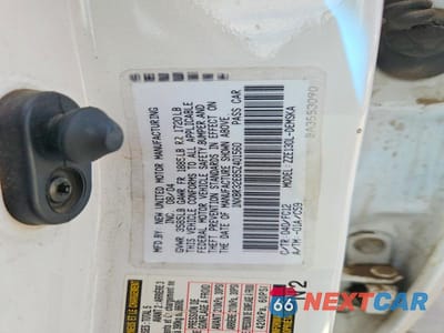 Zdjęcie 12 z 12 samochodu: 2005 TOYOTA COROLLA S VIN:1NXBR32E85Z401560 - miniatura