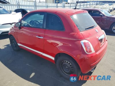 Drugie zdjęcie samochodu z przodu: 2012 FIAT 500 POP VIN:3C3CFFAR7CT108932 - miniatura