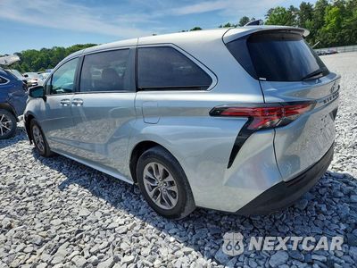 Drugie zdjęcie samochodu z przodu: 2021 TOYOTA SIENNA XLE VIN:5TDYRKEC5MS054064 - miniatura