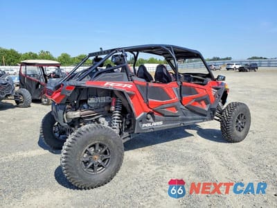 Czwarte zdjęcie samochodu z boku: 2019 POLARIS RZR TURBO S UTILITY VEHICLE VIN:3NSVPL928KF583640 - miniatura