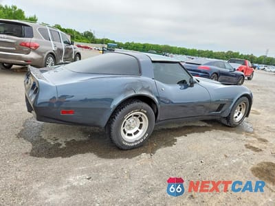 Trzecie zdjęcie samochodu z tyłu: 1982 CHEV CORVETTE VIN:1G1AY8782C5113830 - miniatura