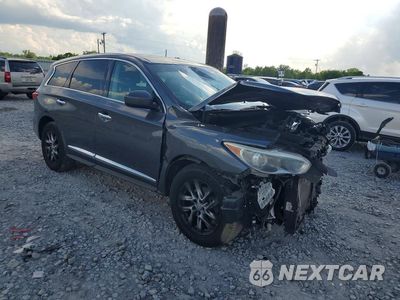 Czwarte zdjęcie samochodu z boku: 2013 INFINITI JX35 BASE VIN:5N1AL0MM3DC347718 - miniatura