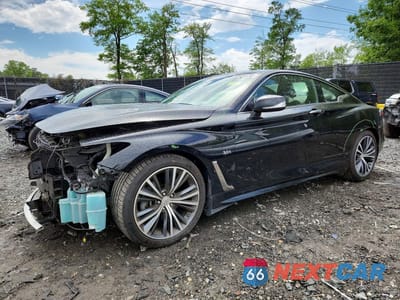 2018 INFINITI Q60 3.0T LUXE JN1EV7EL7JM393141 - główne zdjęcie licytacji z USA - miniatura