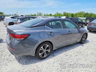 Trzecie zdjęcie samochodu z tyłu: 2022 NISSAN SENTRA SV VIN:3N1AB8CV8NY256116 - miniatura