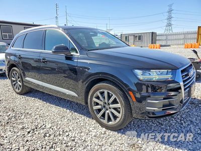 Czwarte zdjęcie samochodu z boku: 2019 AUDI Q7 PREMIUM PLUS VIN:WA1LHAF72KD023852 - miniatura