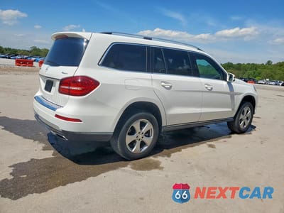 Trzecie zdjęcie samochodu z tyłu: 2017 MERCEDES-BENZ GLS 450 4MATIC VIN:4JGDF6EE7HA845758 - miniatura