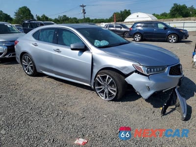 Czwarte zdjęcie samochodu z boku: 2019 ACURA TLX TECHNOLOGY VIN:19UUB2F4XKA008882 - miniatura