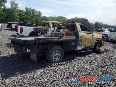 Trzecie zdjęcie samochodu z tyłu: 2023 GMC SIERRA K2500 HEAVY DUTY VIN:1GT39LE73PF231900 - miniatura