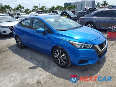 Czwarte zdjęcie samochodu z boku: 2021 NISSAN VERSA SV VIN:3N1CN8EV4ML814875 - miniatura