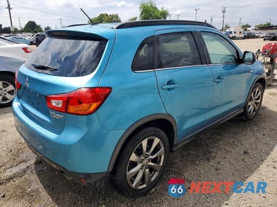 Trzecie zdjęcie samochodu z tyłu: 2013 MITSUBISHI OUTLANDER SPORT LE VIN:4A4AP5AU8DE025163 - miniatura