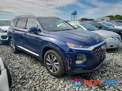 Czwarte zdjęcie samochodu z boku: 2020 HYUNDAI SANTA FE SEL VIN:5NMS3CAD5LH265634 - miniatura