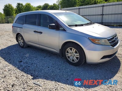 Czwarte zdjęcie samochodu z boku: 2011 HONDA ODYSSEY LX VIN:5FNRL5H21BB017024 - miniatura