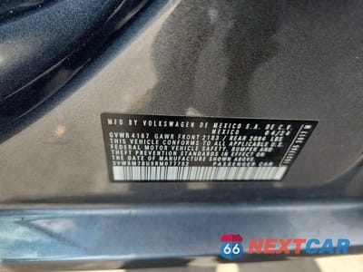 Zdjęcie 12 z 12 samochodu: 2024 VOLKSWAGEN JETTA S VIN:3VW5M7BU9RM077752 - miniatura