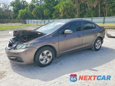 2014 HONDA CIVIC LX 19XFB2F52EE002494 - główne zdjęcie licytacji z USA - miniatura