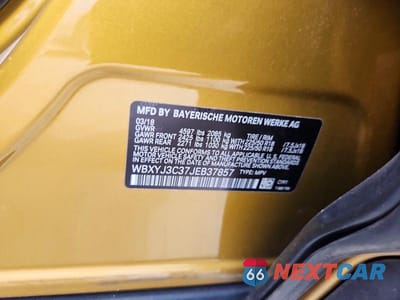 Zdjęcie 12 z 12 samochodu: 2018 BMW X2 SDRIVE28I VIN:WBXYJ3C37JEB37857 - miniatura