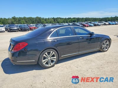 Trzecie zdjęcie samochodu z tyłu: 2016 MERCEDES-BENZ S 550 4MATIC VIN:WDDUG8FB2GA218973 - miniatura