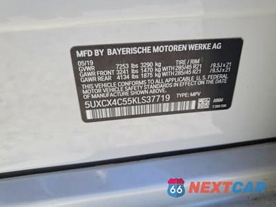 Zdjęcie 13 z 13 samochodu: 2019 BMW X7 XDRIVE50I VIN:5UXCX4C55KLS37719 - miniatura