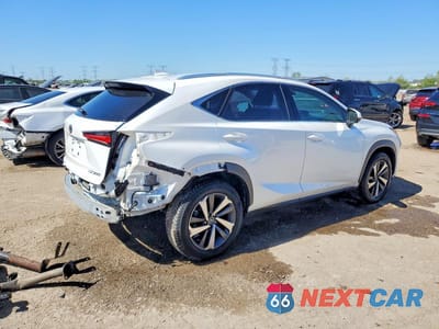 Trzecie zdjęcie samochodu z tyłu: 2018 LEXUS NX 300 BASE VIN:JTJBARBZXJ2160153 - miniatura