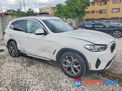 Czwarte zdjęcie samochodu z boku: 2024 BMW X3 SDRIVE30I VIN:5UX43DP01R9W87597 - miniatura