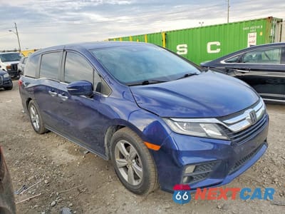 Czwarte zdjęcie samochodu z boku: 2019 HONDA ODYSSEY EXL VIN:5FNRL6H79KB024577 - miniatura