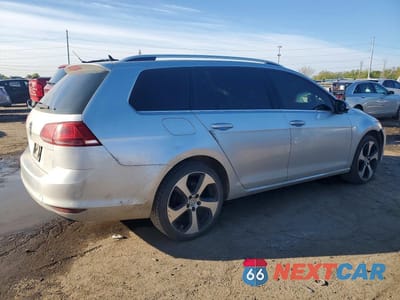 Trzecie zdjęcie samochodu z tyłu: 2015 VOLKSWAGEN GOLF SPORTWAGEN TDI S VIN:3VWCA7AU0FM506029 - miniatura