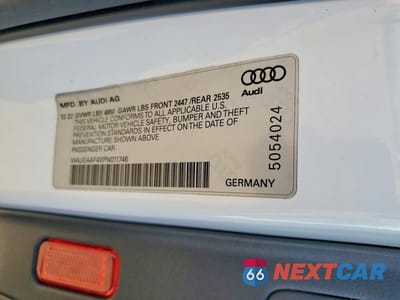 Zdjęcie 12 z 12 samochodu: 2023 AUDI A4 PREMIUM PLUS 45 VIN:WAUEAAF4XPN011746 - miniatura