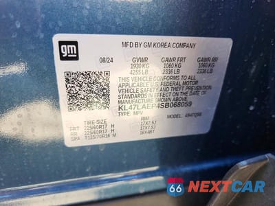 Zdjęcie 13 z 13 samochodu: 2025 BUICK ENVISTA PREFERRED VIN:KL47LAEP4SB068059 - miniatura