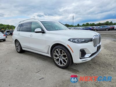 Czwarte zdjęcie samochodu z boku: 2019 BMW X7 XDRIVE40I VIN:5UXCW2C57KL089743 - miniatura