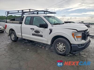 Czwarte zdjęcie samochodu z boku: 2022 FORD F150 SUPER CAB VIN:1FTEX1CB3NKE60172 - miniatura