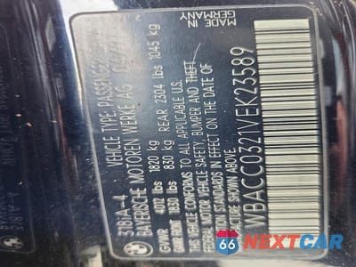 Zdjęcie 12 z 12 samochodu: 1997 BMW 3 SERIES VIN:WBACC0321VEK23589 - miniatura