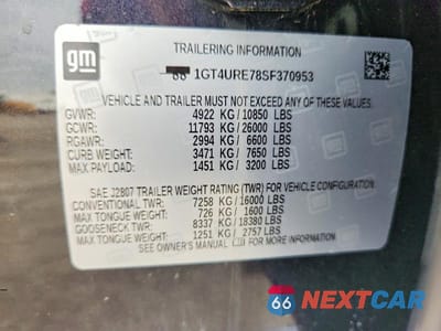 Zdjęcie 14 z 14 samochodu: 2025 GMC SIERRA K2500 DENALI VIN:1GT4URE78SF370953 - miniatura