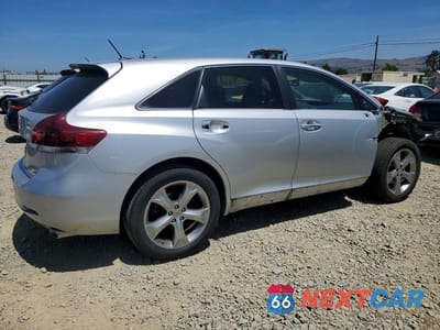 Trzecie zdjęcie samochodu z tyłu: 2013 TOYOTA VENZA XLE VIN:4T3ZK3BB7DU055676 - miniatura